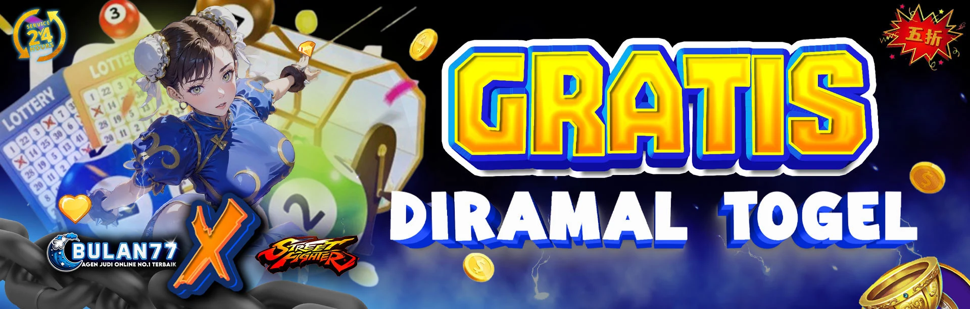 VEGAS388 Banner Slot Online